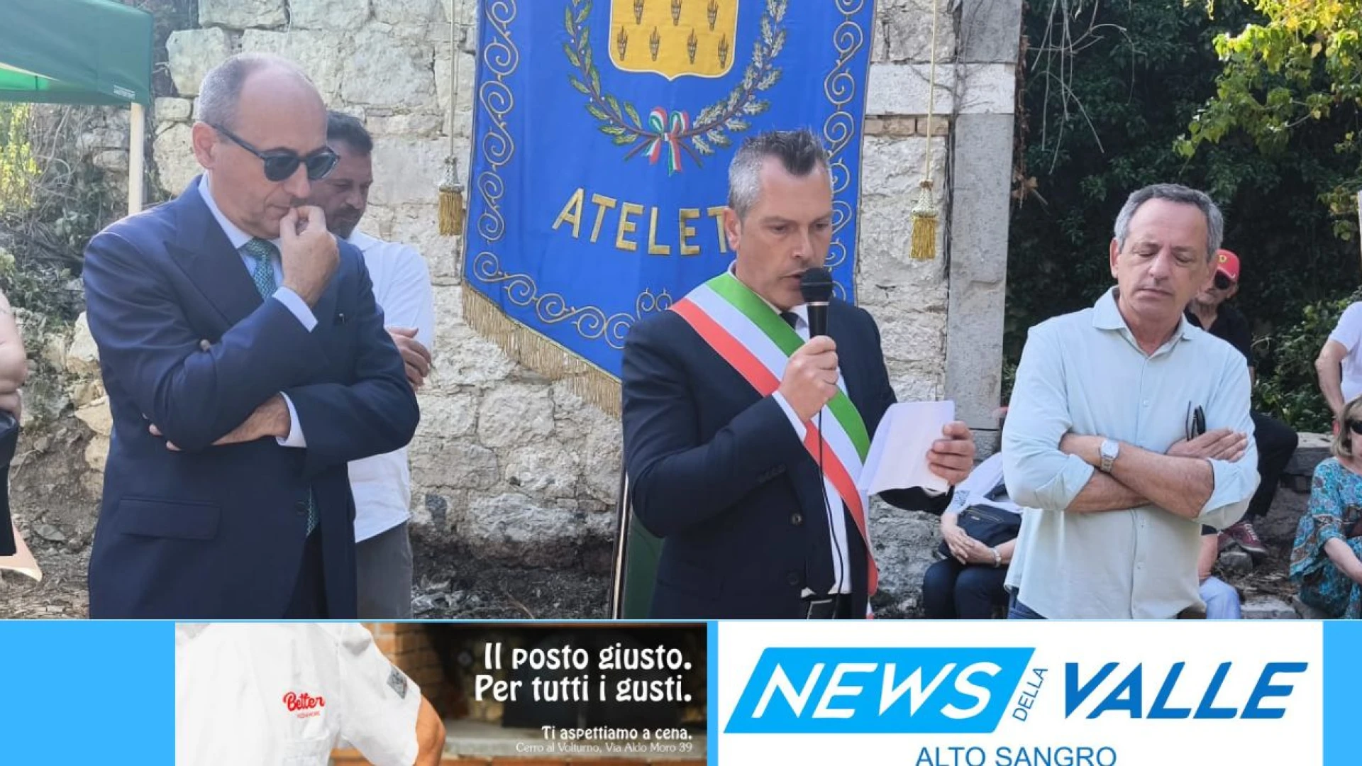 Ateleta: il rosso Ferrari entusiasma. Il comune punta al recupero di una splendida area del territorio comunale. Il feudo tenuta del Cavaliere torna a splendere. GUARDA IL SERVIZIO.